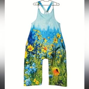 🤍New Oversized Sunflower Jumpsuit🤍